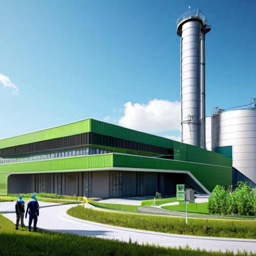 Home 15 Waste-to-Energy Plant of the Future**
"A modern, efficient waste-to-energy plant with advanced technologies like plasma gasification, fully clothed engineers in hard hats inspecting the facility, sustainable architecture, clean energy production, futuristic design, surrounded by green space, safe for work, appropriate content, professional, perfect anatomy, natural proportions, high quality rendering, clear skies, showcasing technological innovation in waste management, fully clothed."
**